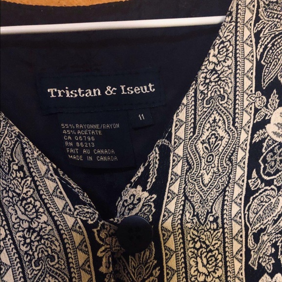 Vintage floral vest - Picture 6 of 6